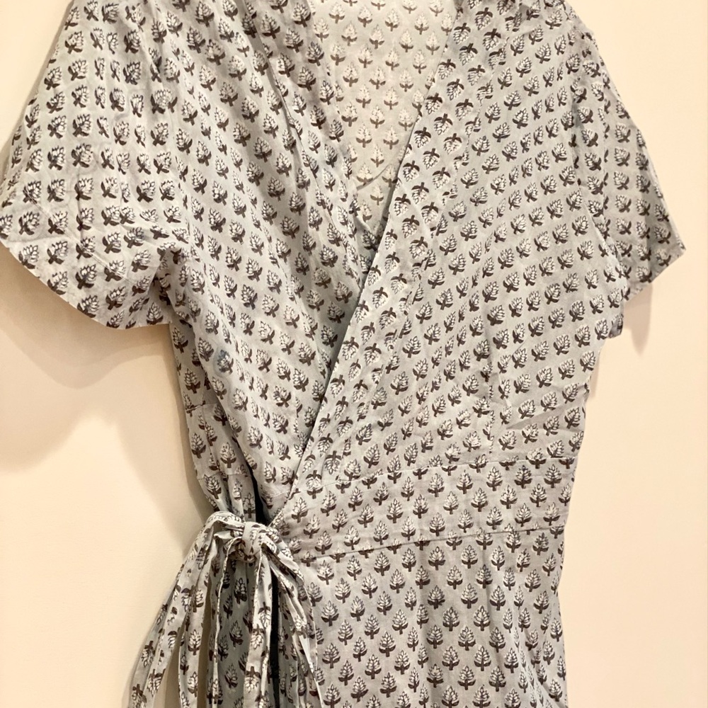Kerry Cassill Floral Wrap Dress